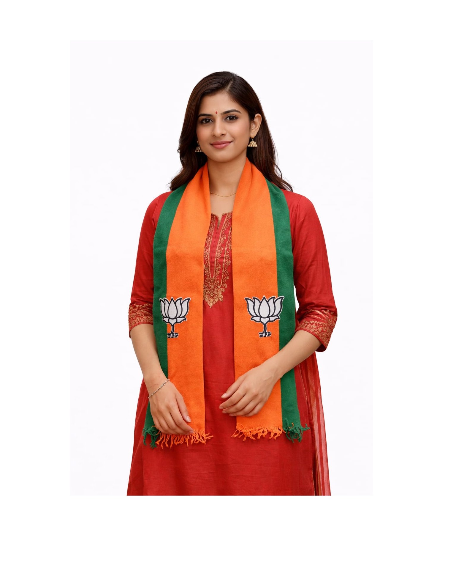 BJP Woolen Maflar (Pack of 5)
