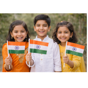 India Paper Stick Flag 6"x9"(Pack of 50)