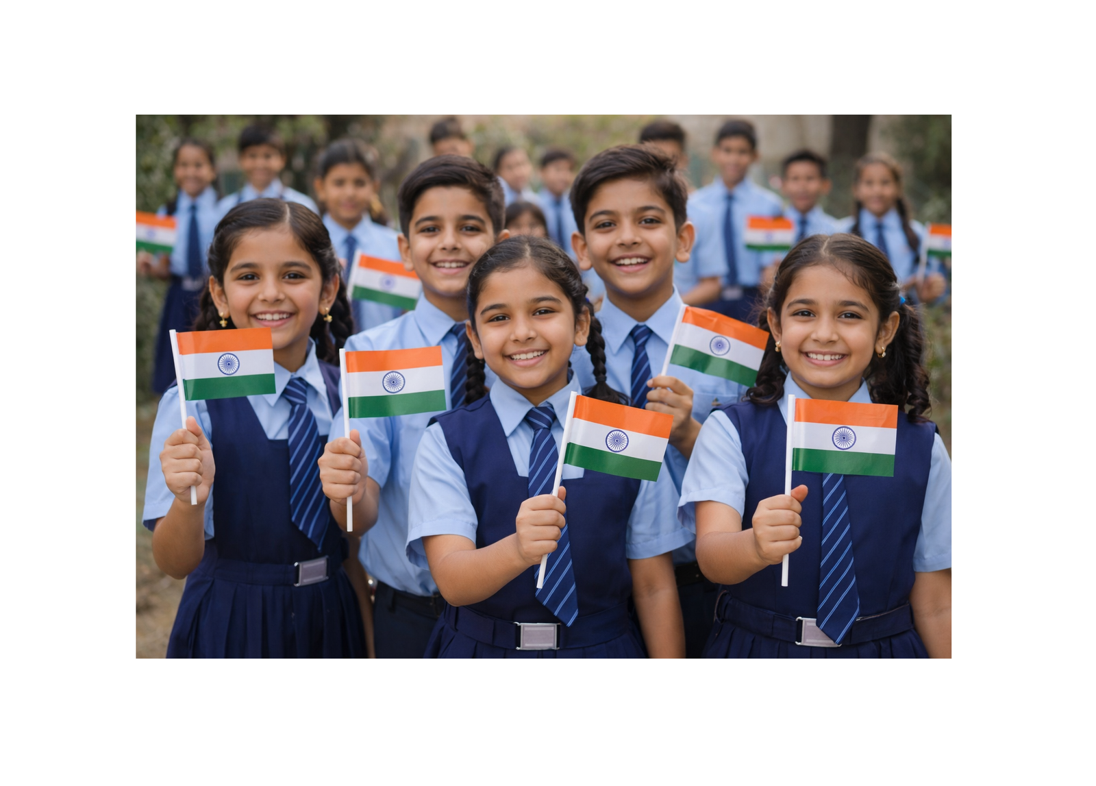 India Paper Stick Flag 4"X6" (Pack of 80)