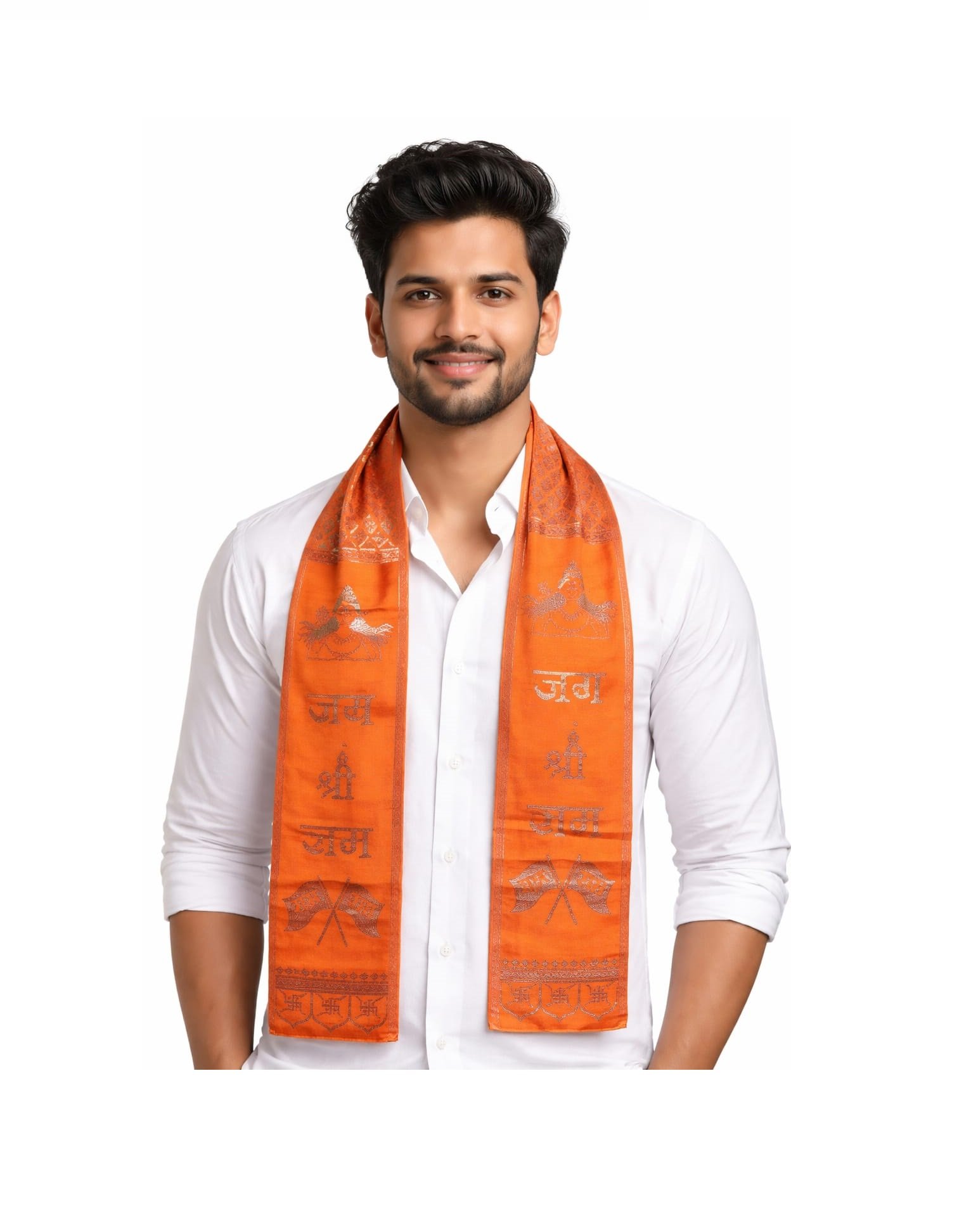 Jay Shree Ram Embroidery Work Fatka (Pack of 5)