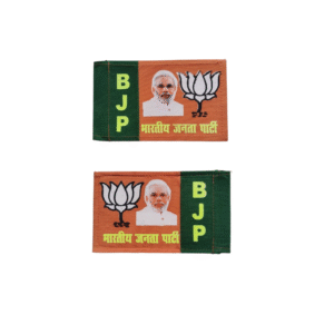 BJP Zinc Car Flag (Modi Ji Printed)