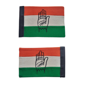 Congress VIP Car Flag (Khadi Fabric)