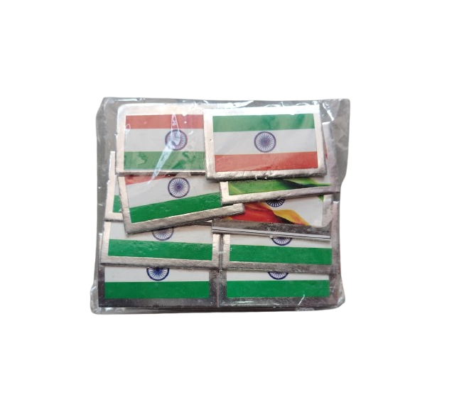 India Rectangle Paper Badge (Pack of 20) - Image 4