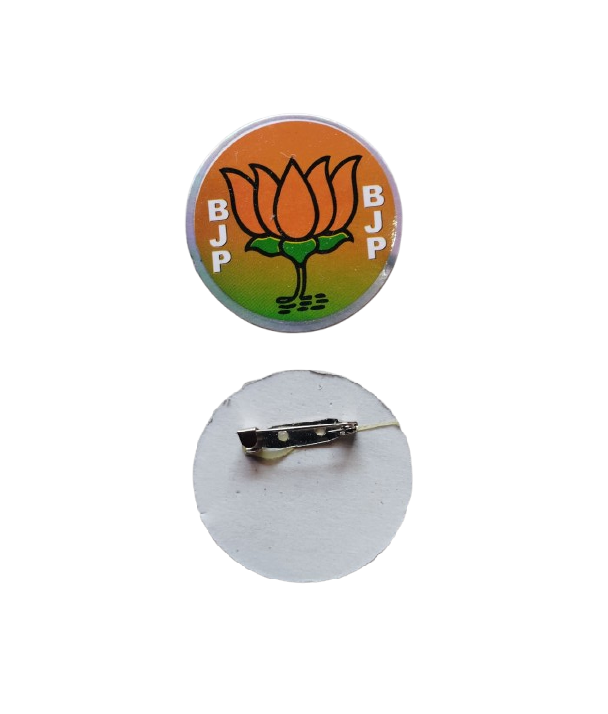 BJP Paper Sheet Badge (Pack of 100)