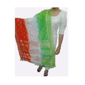 Tricolour Chunni Men And Women