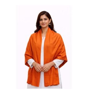 Plan Bhagwa Shawls (Good Quality)