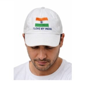India Flag Print Cap (Pack of 10)