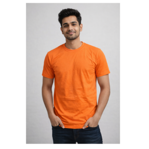 Customize Round Neck T-Shirt (Premium Material)