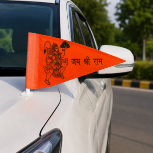 Jai Shri Ram Hanuman Car Flag
